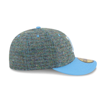 Boston Red Sox Three Looms Tweedy Cotton Radiant Blue 59FIFTY Fitted Hat