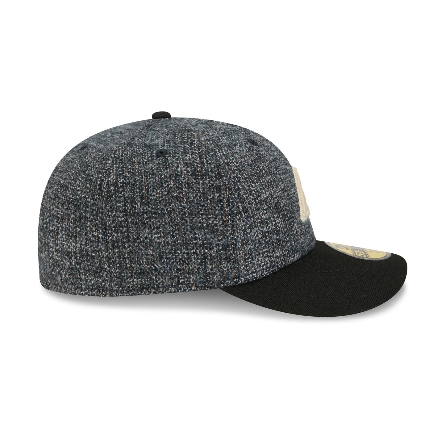 Arizona Diamondbacks Three Looms Tweedy Cotton Black 59FIFTY Fitted Hat