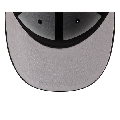 New York Mets Three Looms Tweedy Cotton Black 59FIFTY Fitted Hat