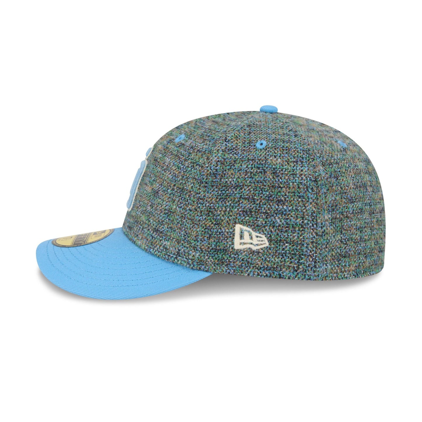 San Diego Padres Three Looms Tweedy Cotton Radiant Blue 59FIFTY Fitted Hat