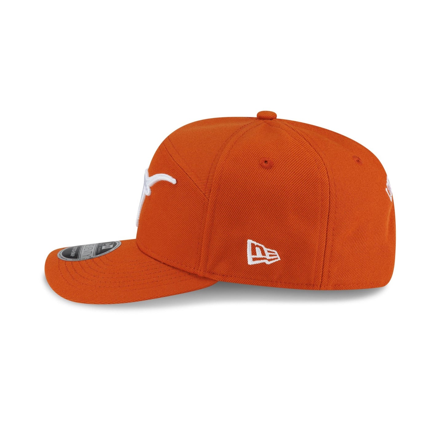 Texas Longhorns Poly Split Panel 9SEVENTY Stretch-Snap Hat