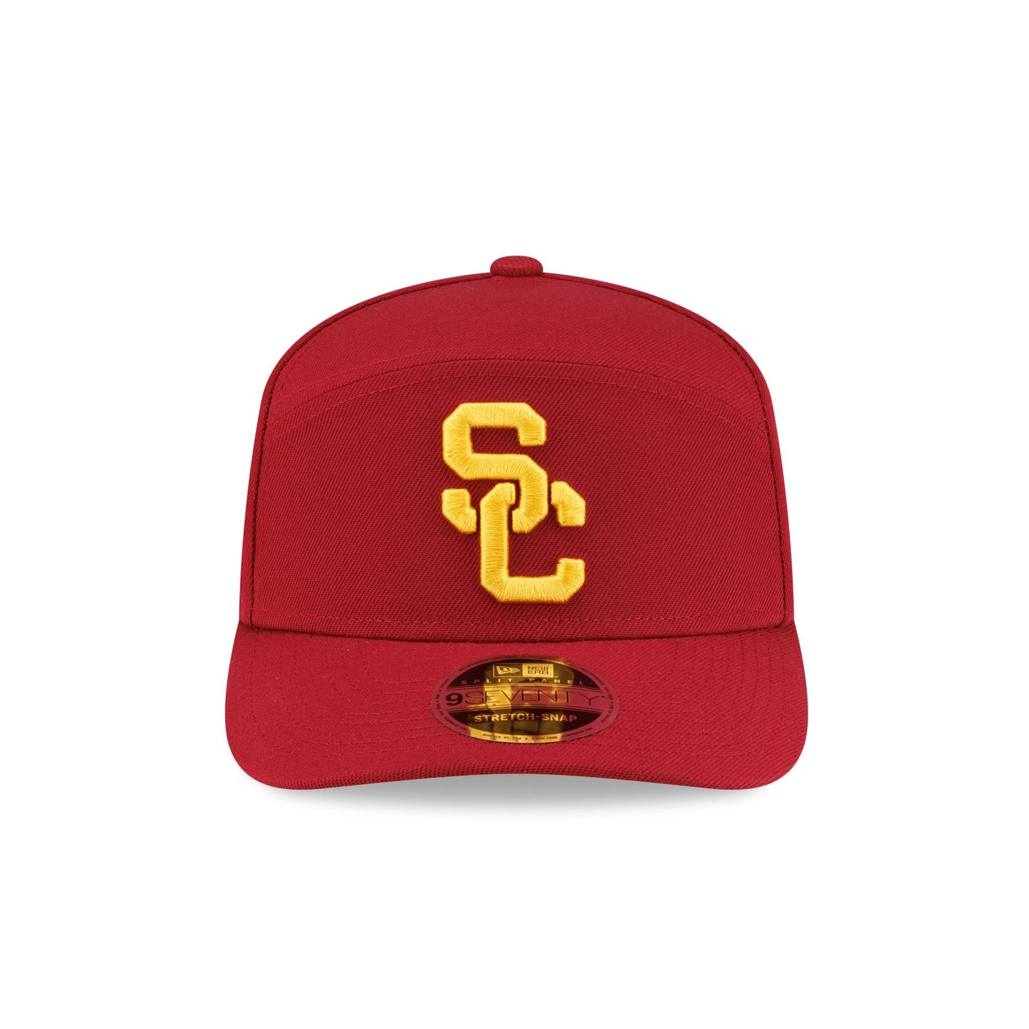 USC Trojans Poly Split Panel 9SEVENTY Stretch-Snap Hat