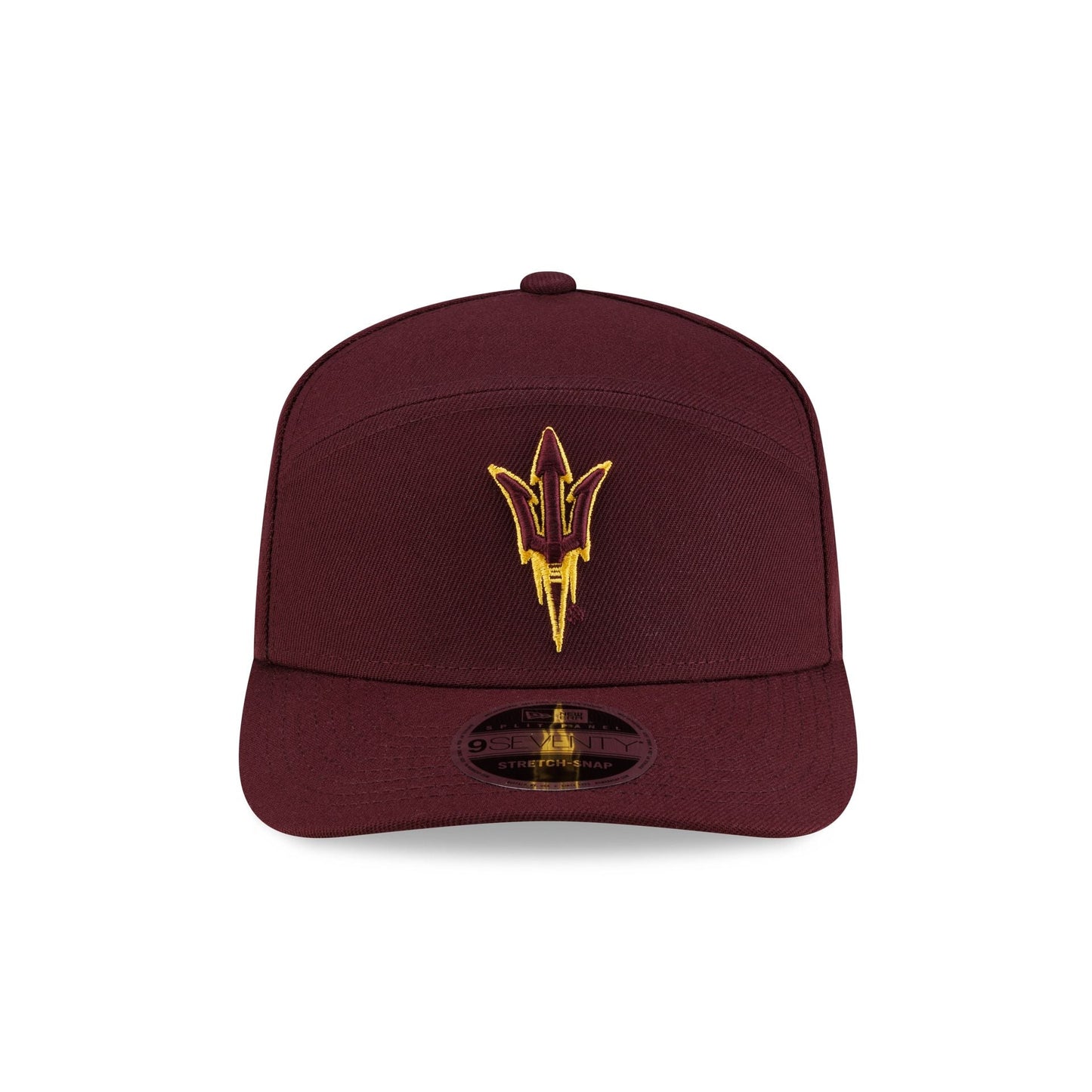 Arizona State Sun Devils Poly Split Panel 9SEVENTY Stretch-Snap Hat