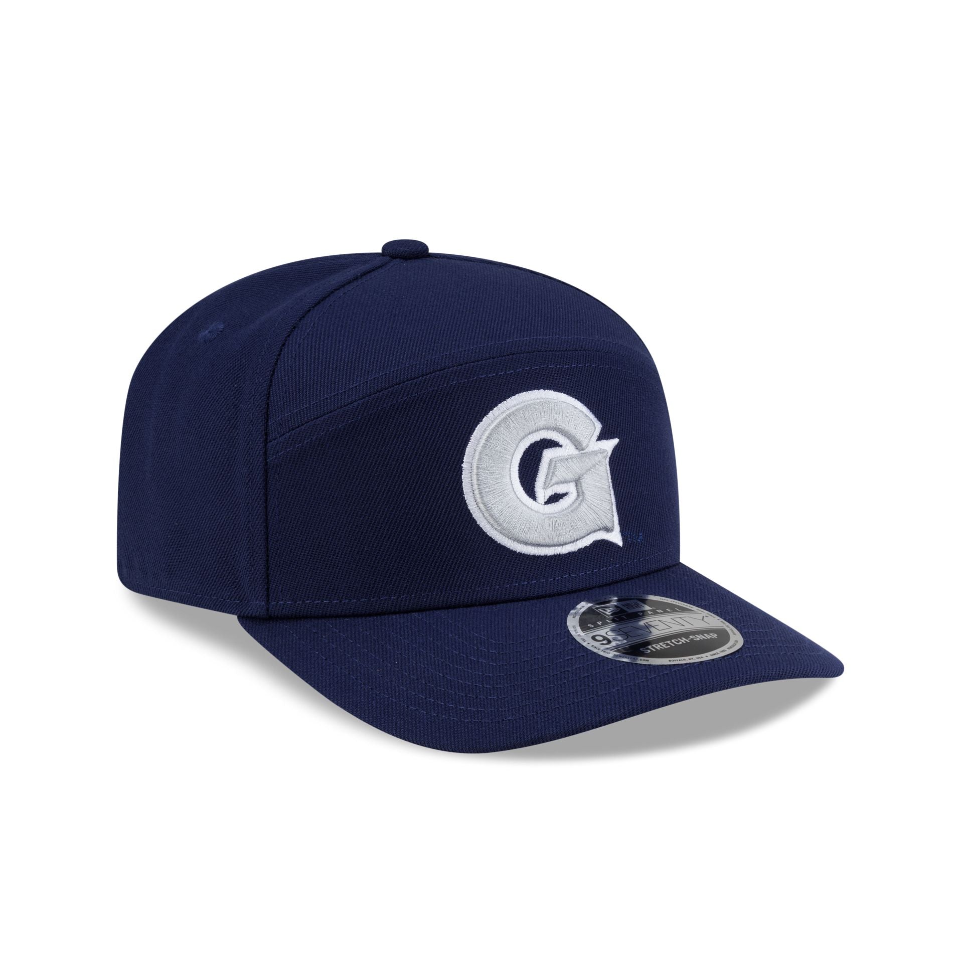 Georgetown Hoyas Poly Split Panel 9SEVENTY Stretch-Snap Hat