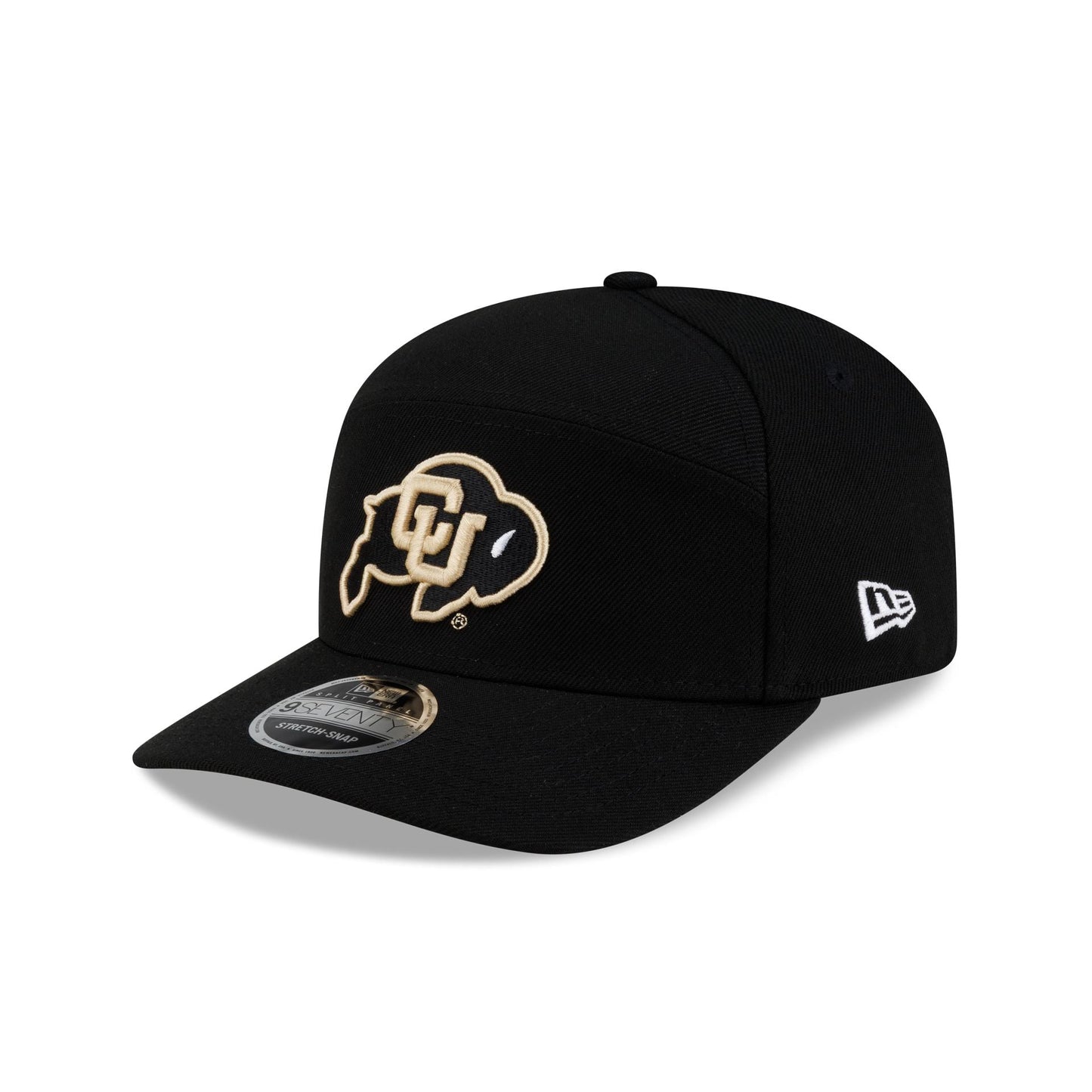 Colorado Buffaloes Poly Split Panel 9SEVENTY Stretch-Snap Hat