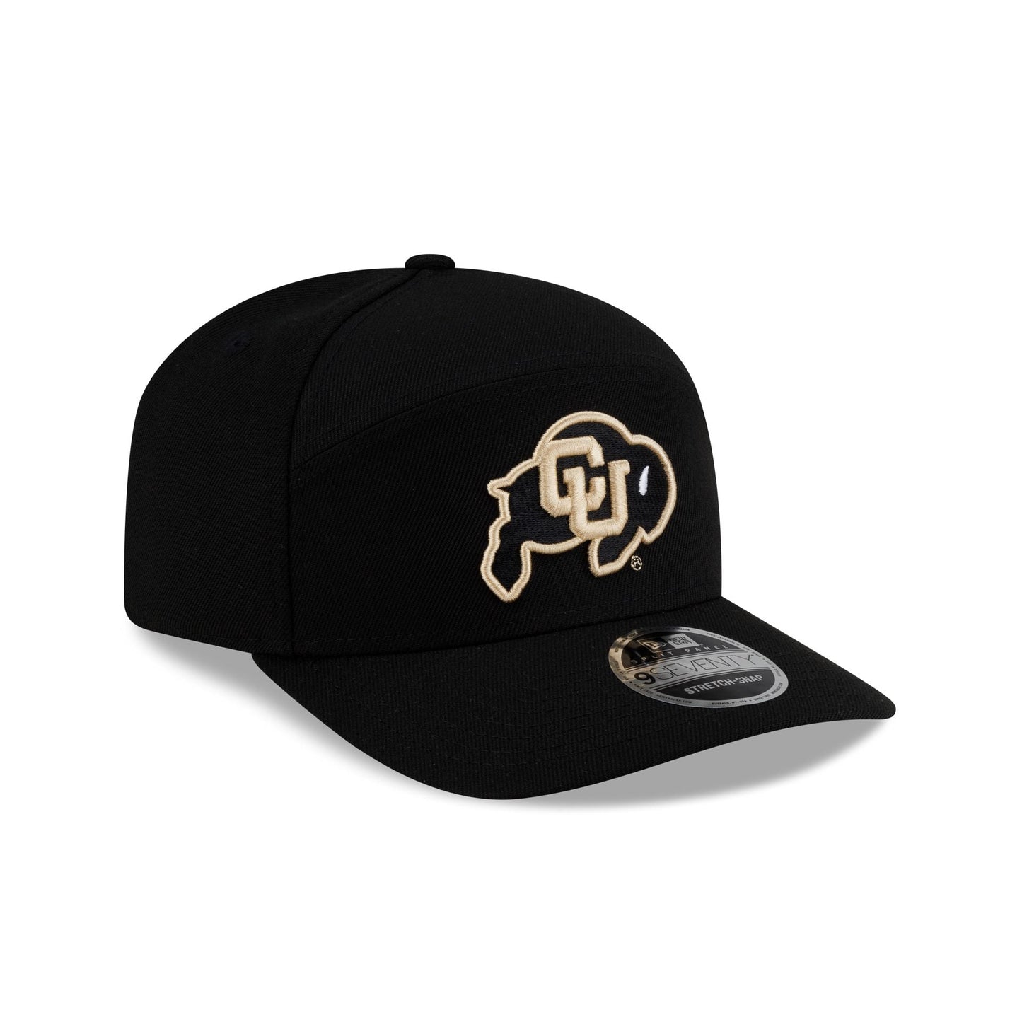 Colorado Buffaloes Poly Split Panel 9SEVENTY Stretch-Snap Hat