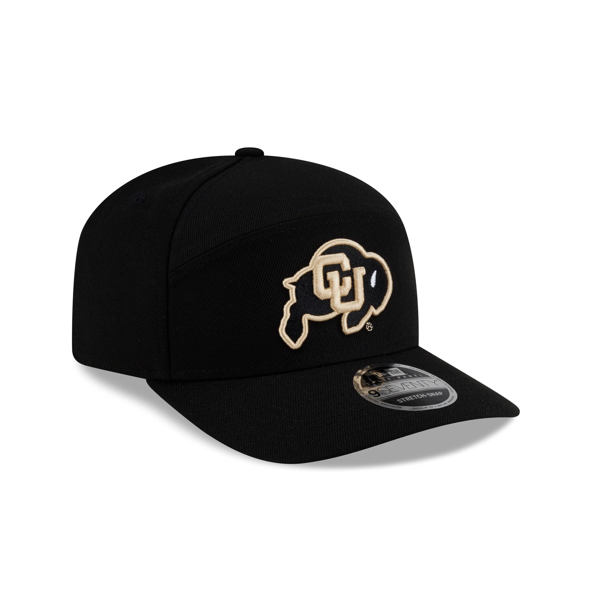 Colorado Buffaloes Poly Split Panel 9SEVENTY Stretch-Snap Hat