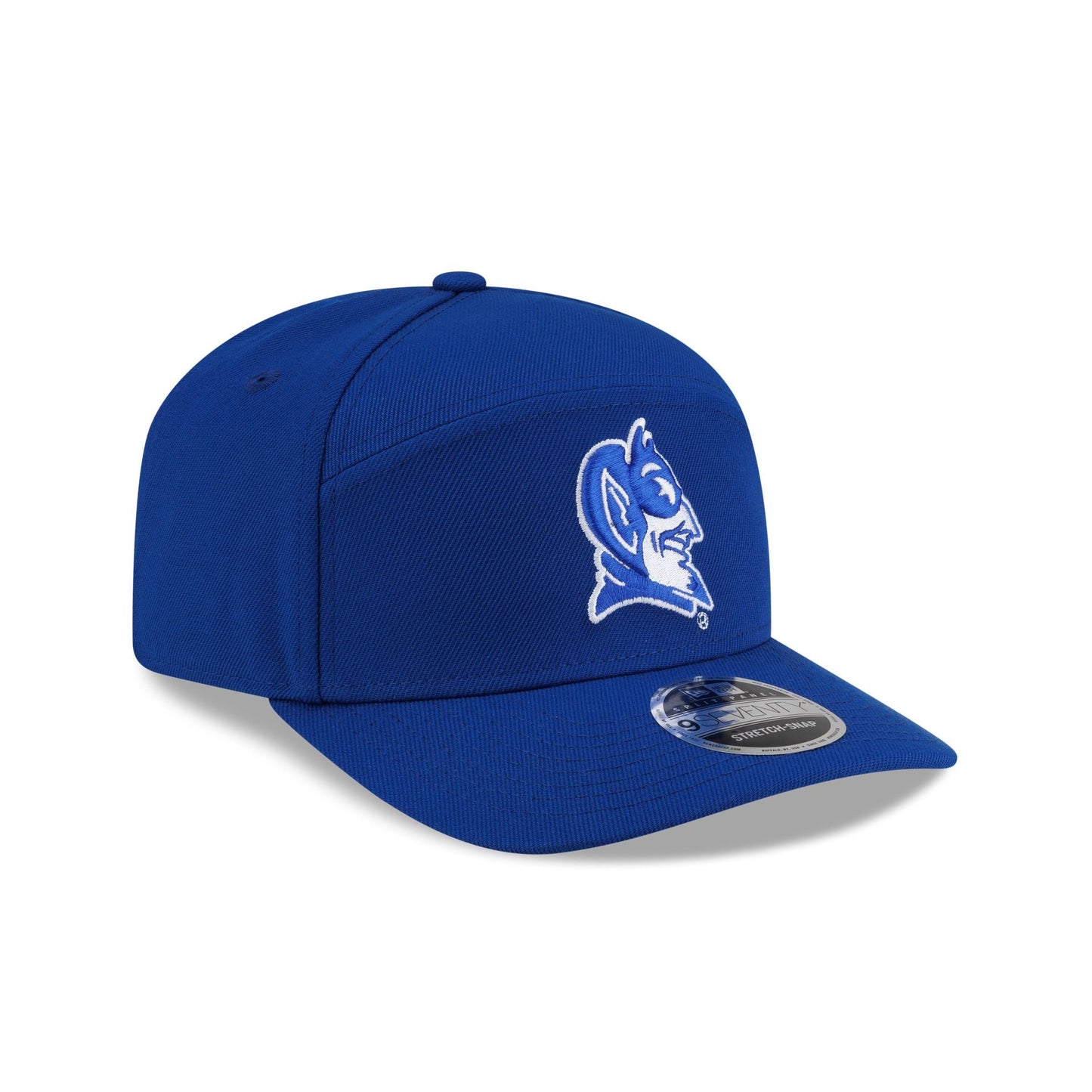 Duke Blue Devils Poly Split Panel 9SEVENTY Stretch-Snap Hat