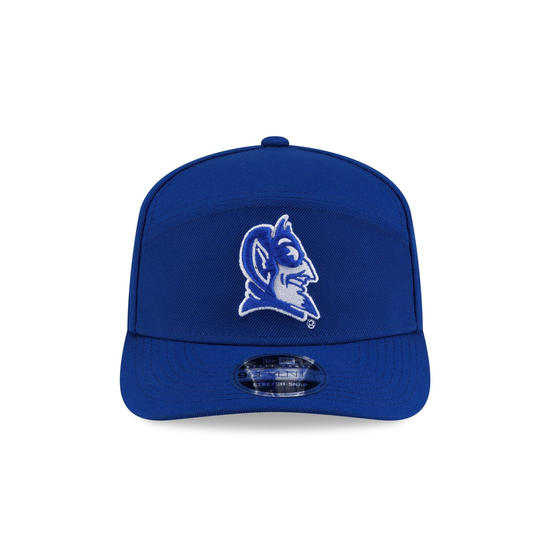 Duke Blue Devils Poly Split Panel 9SEVENTY Stretch-Snap Hat