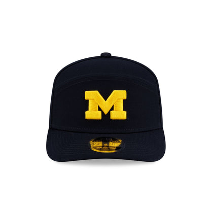 Michigan Wolverines Poly Split Panel 9SEVENTY Stretch-Snap Hat