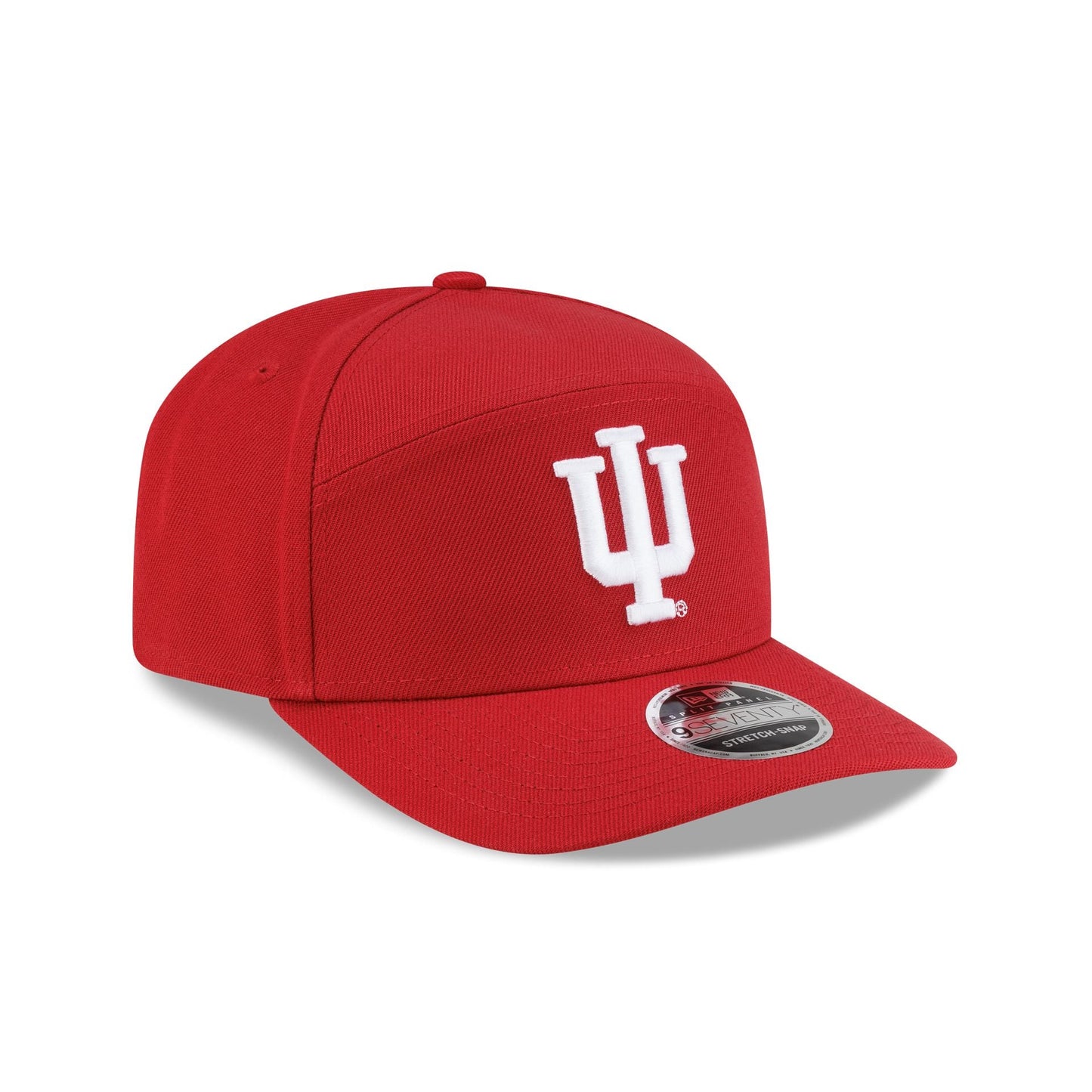 Indiana Hoosiers Poly Split Panel 9SEVENTY Stretch-Snap Hat