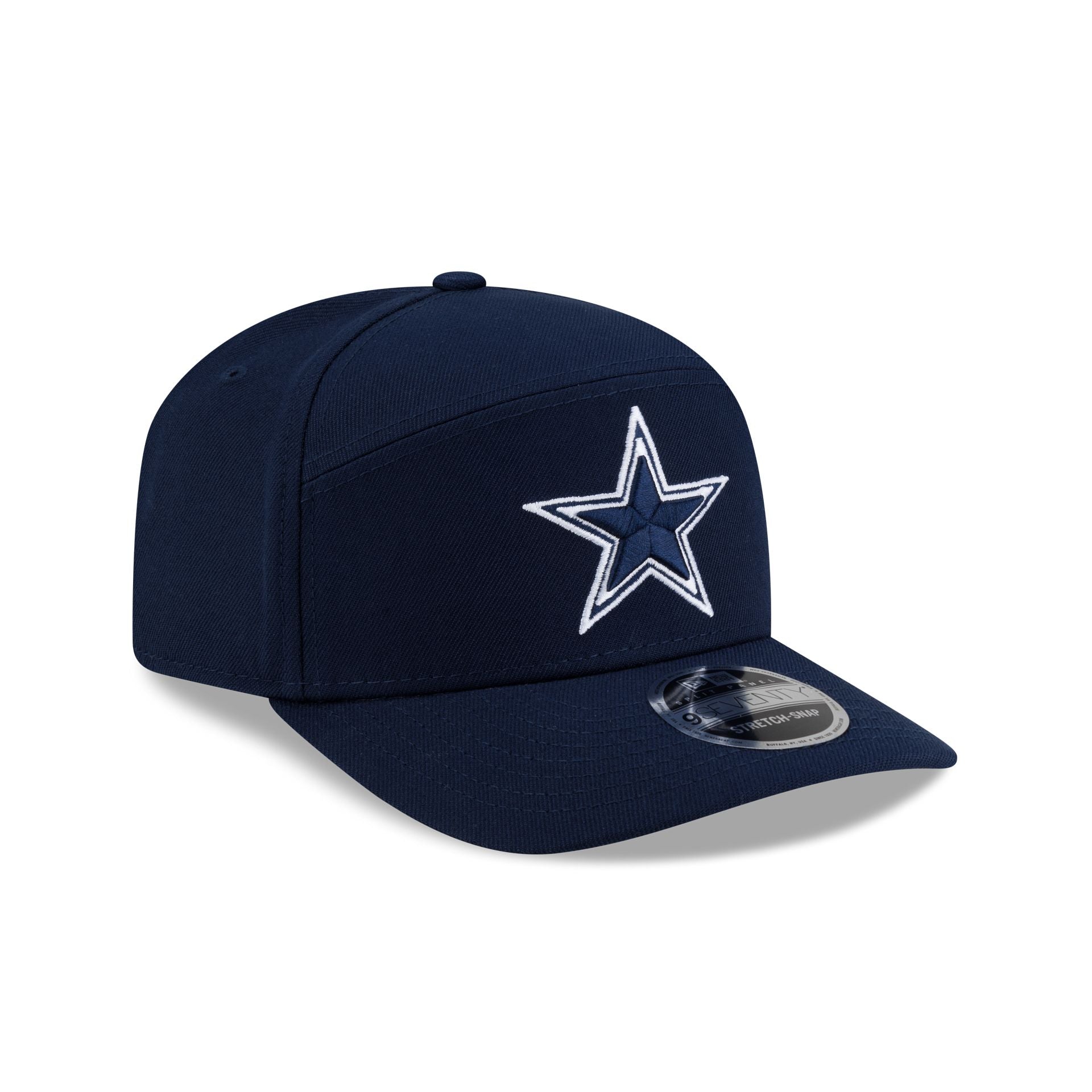 Dallas Cowboys Poly Split Panel 9SEVENTY Stretch-Snap Hat