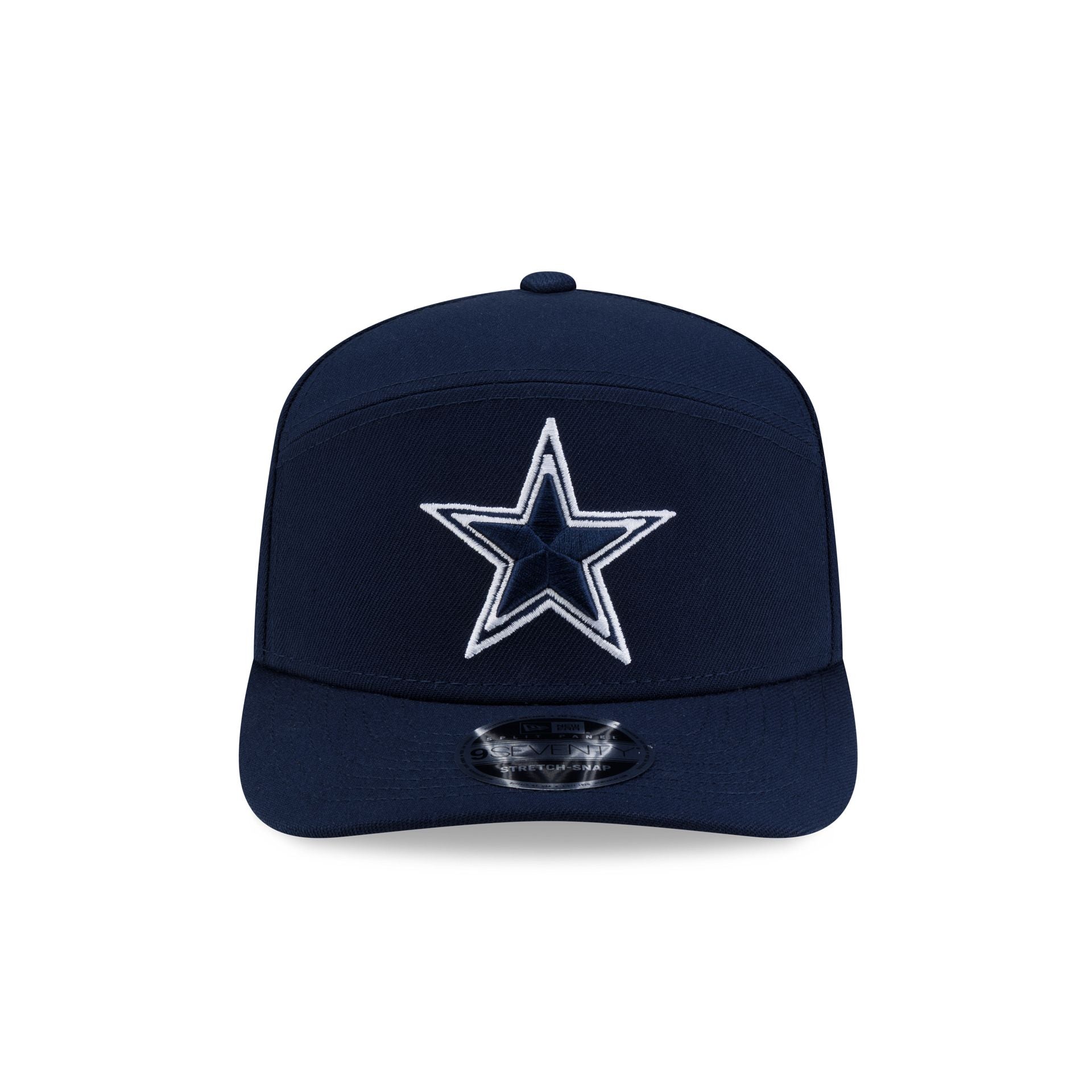 Dallas Cowboys Poly Split Panel 9SEVENTY Stretch-Snap Hat