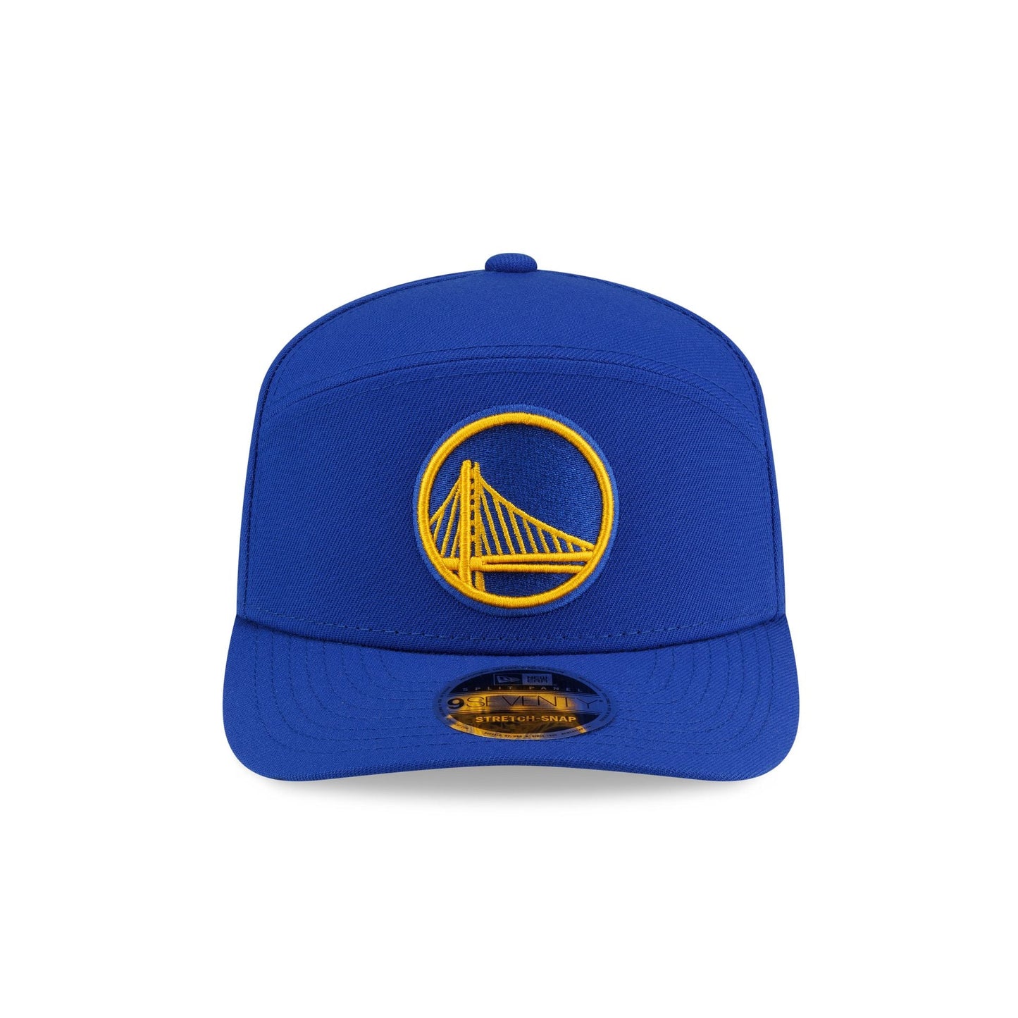 Golden State Warriors Poly Split Panel 9SEVENTY Stretch-Snap Hat