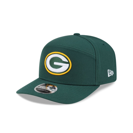 Green Bay Packers Poly Split Panel 9SEVENTY Stretch-Snap Hat