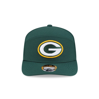 Green Bay Packers Poly Split Panel 9SEVENTY Stretch-Snap Hat