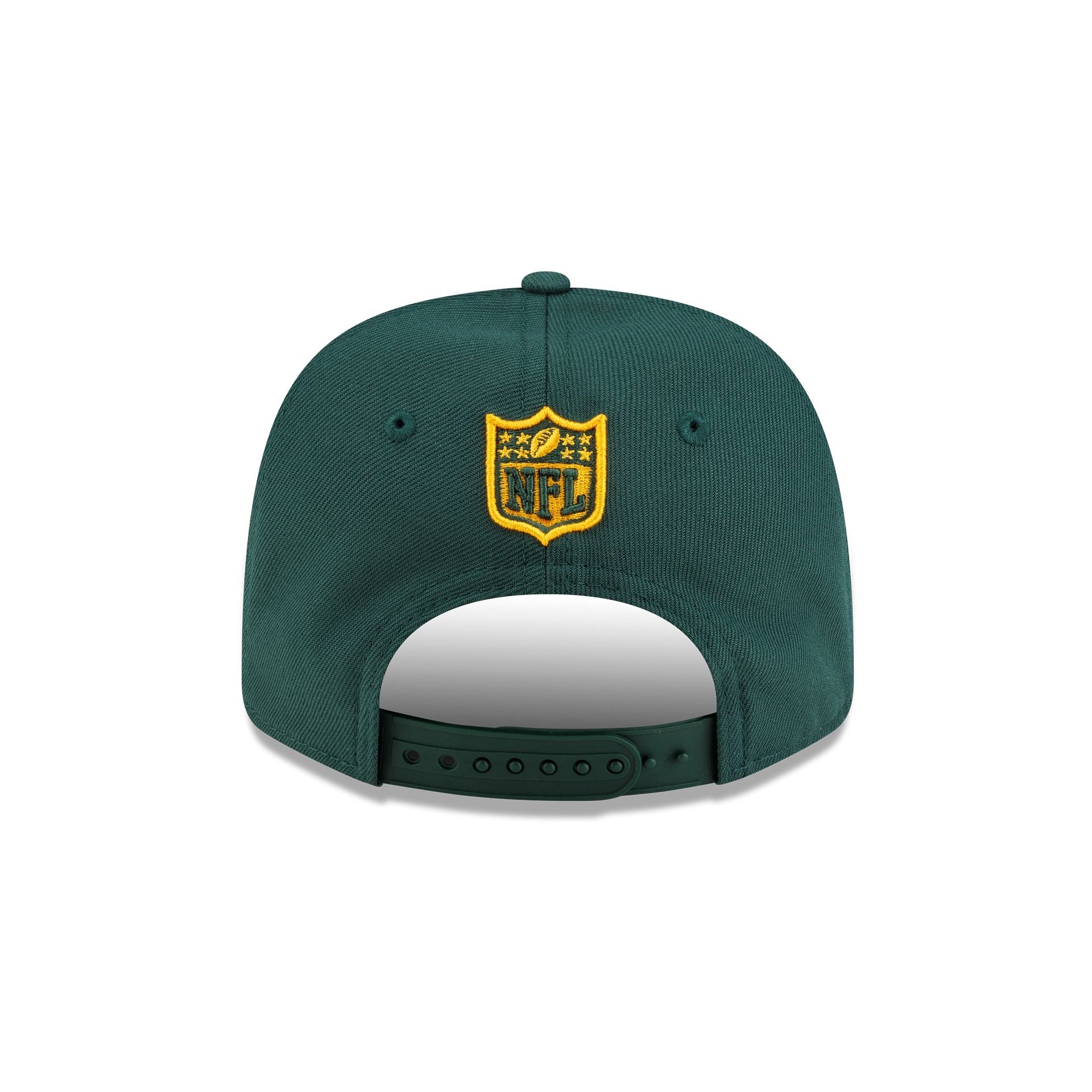 Green Bay Packers Poly Split Panel 9SEVENTY Stretch-Snap Hat