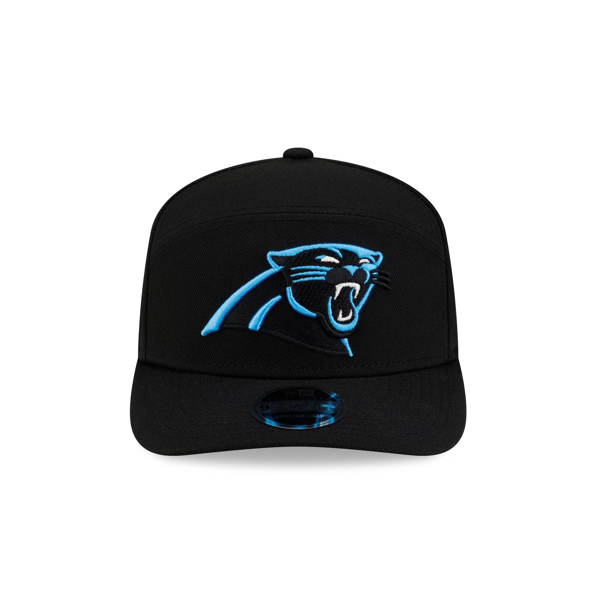 Carolina Panthers Poly Split Panel 9SEVENTY Stretch-Snap Hat
