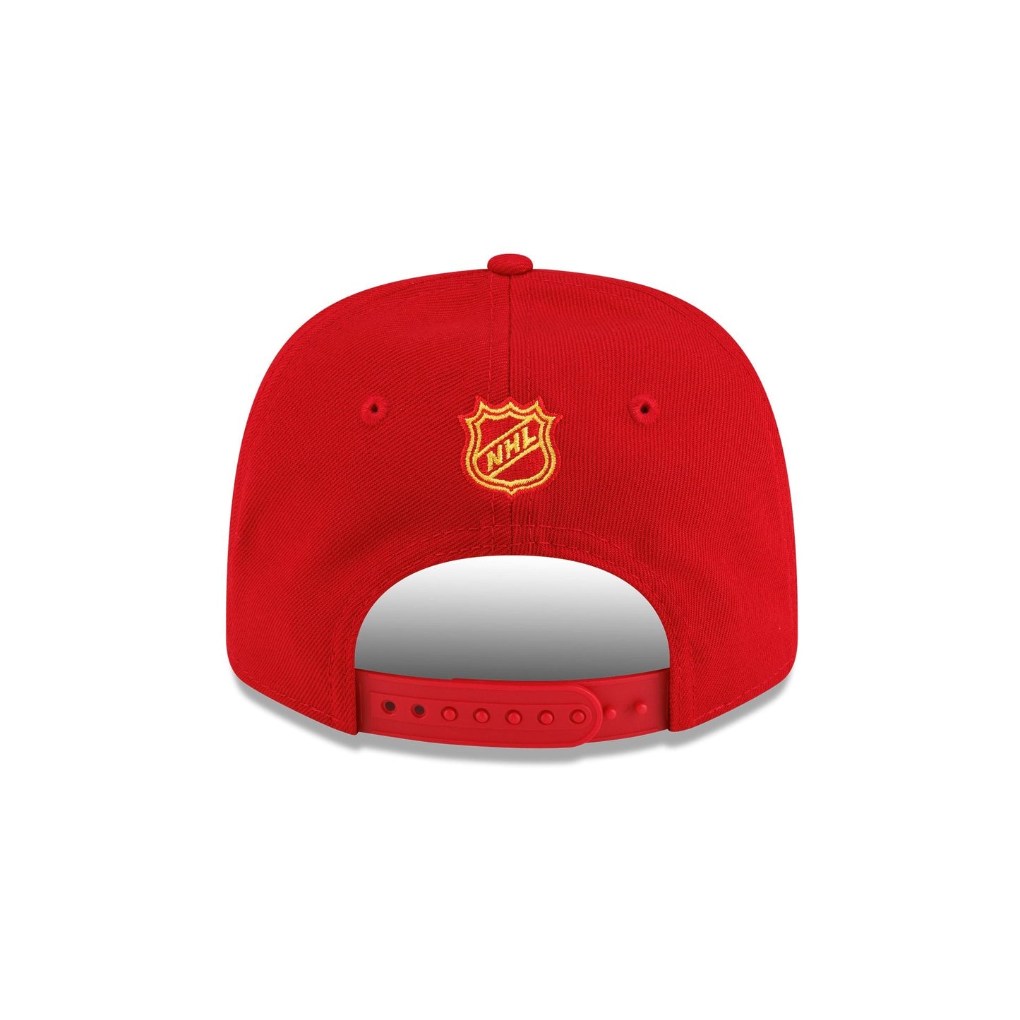Calgary Flames Poly Split Panel 9SEVENTY Stretch-Snap Hat