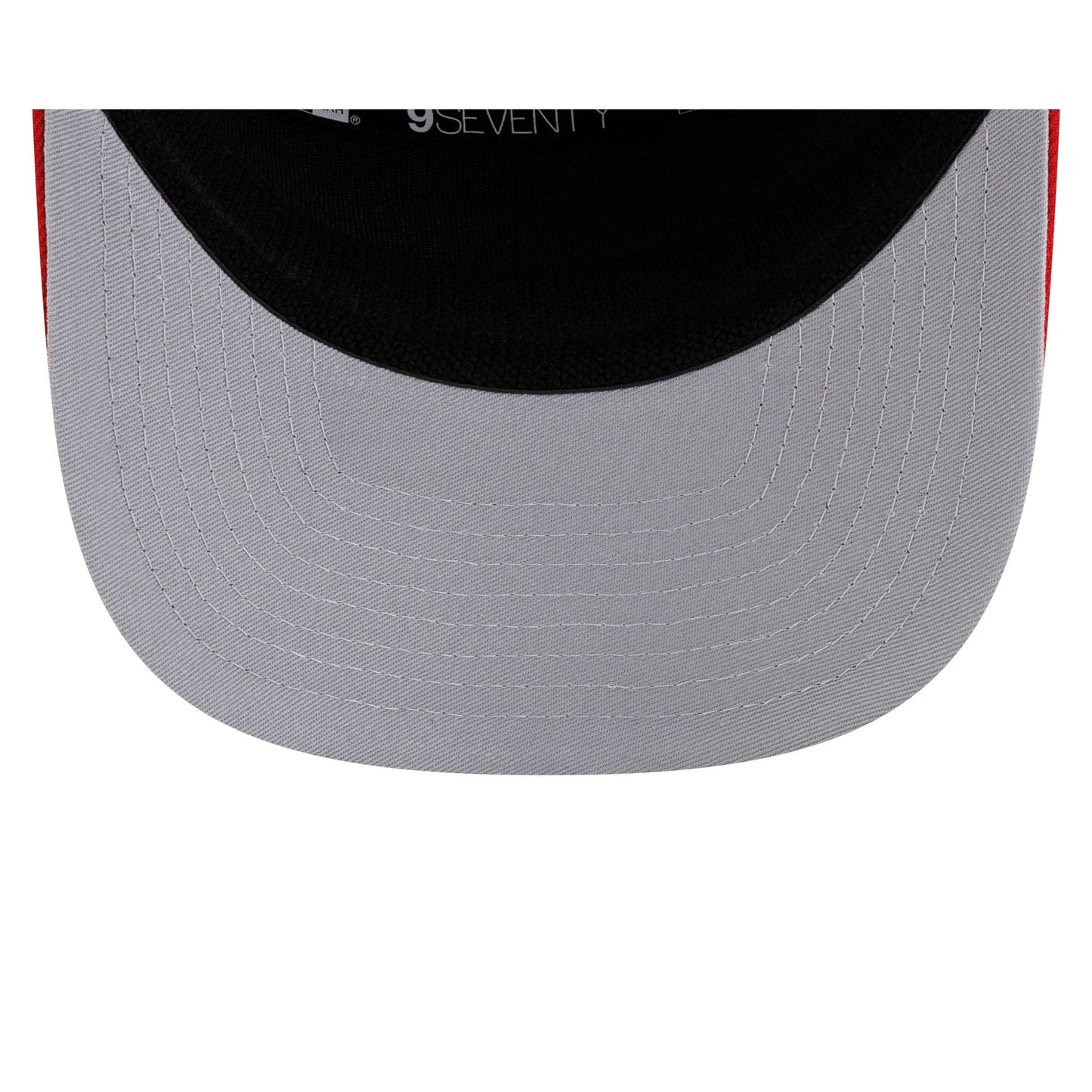 Calgary Flames Poly Split Panel 9SEVENTY Stretch-Snap Hat