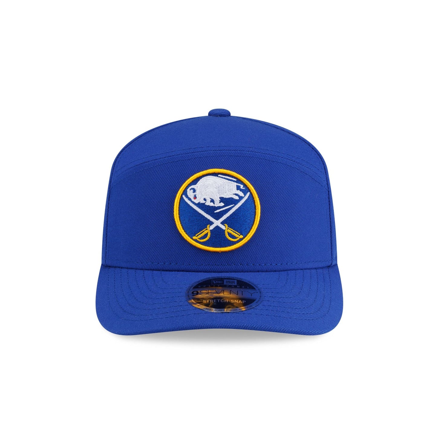 Buffalo Sabres Poly Split Panel 9SEVENTY Stretch-Snap Hat