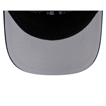 Denver Nuggets Poly Split Panel 9SEVENTY Stretch-Snap Hat