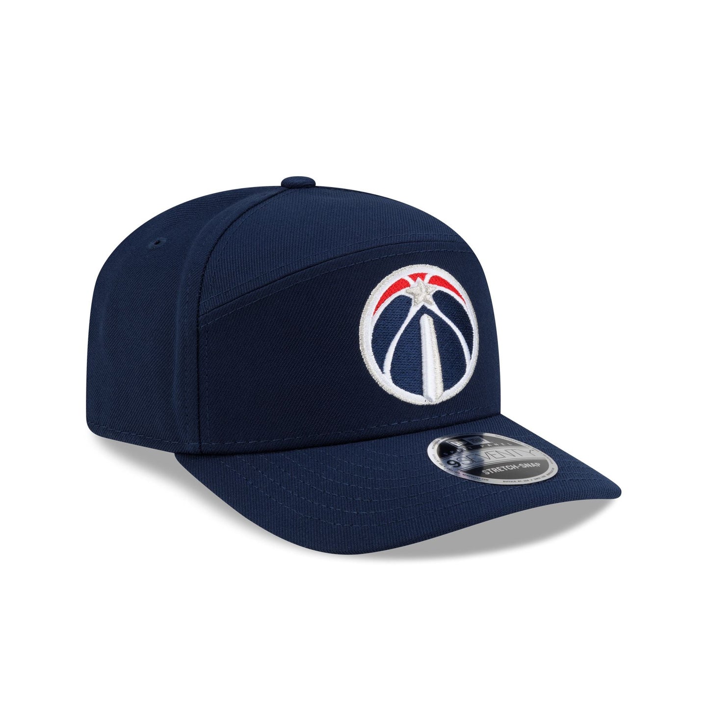 Washington Wizards Poly Split Panel 9SEVENTY Stretch-Snap Hat