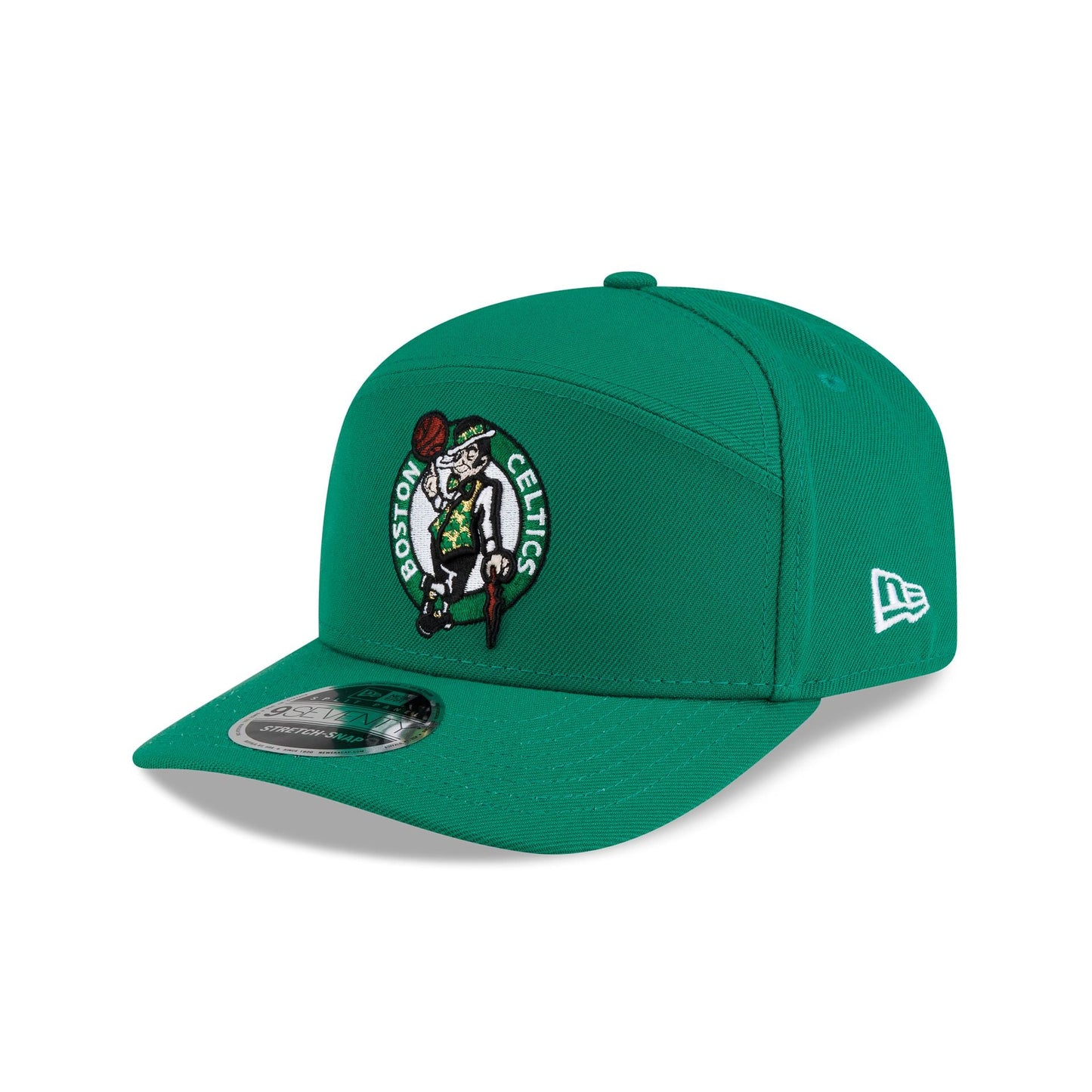 Boston Celtics Poly Split Panel 9SEVENTY Stretch-Snap Hat