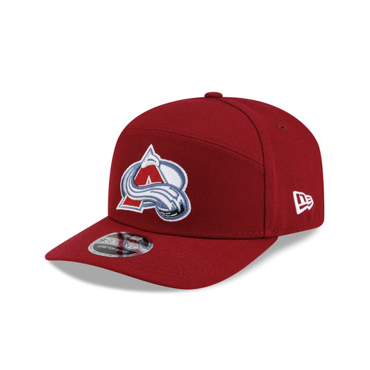 Colorado Avalanche Poly Split Panel 9SEVENTY Stretch-Snap Hat