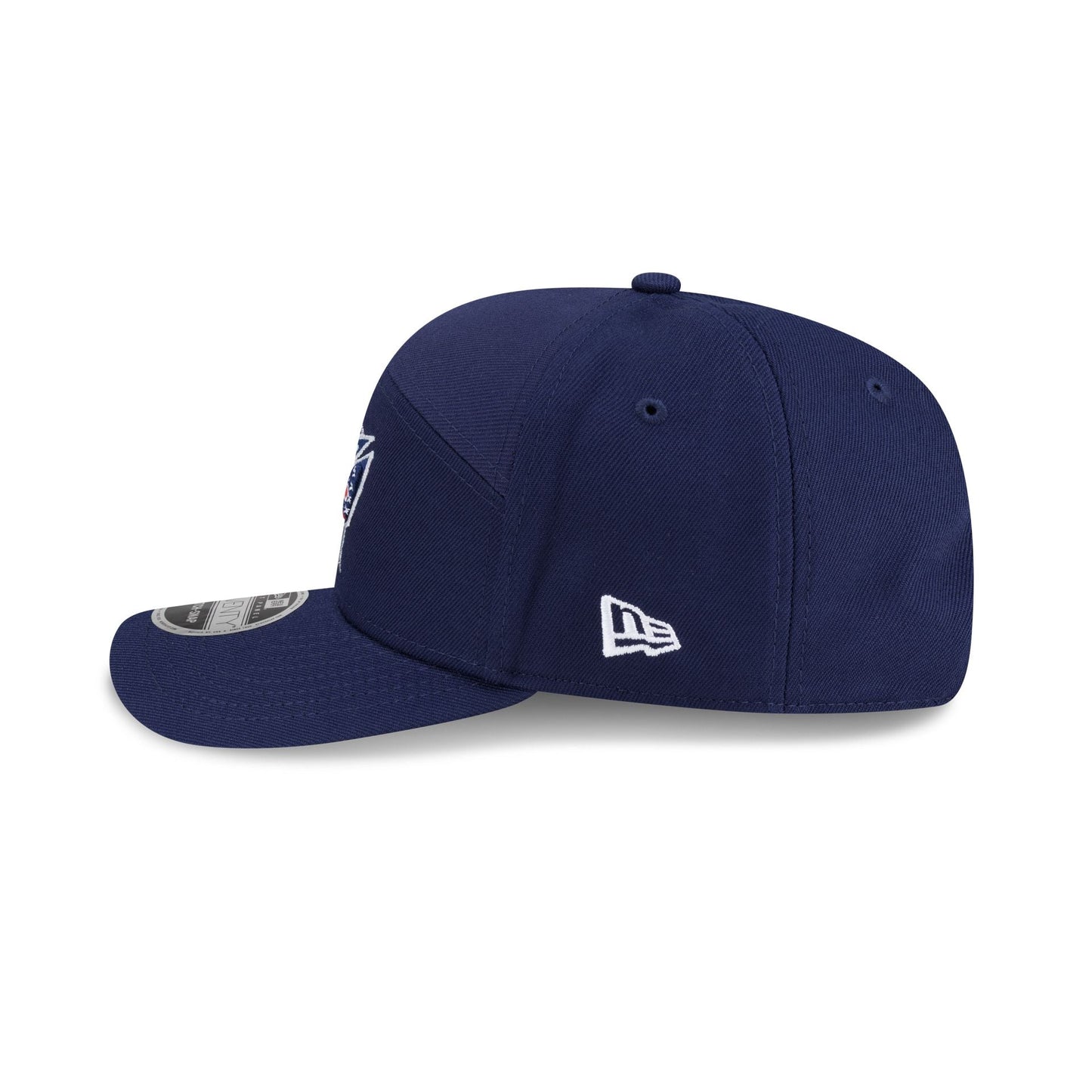 Columbus Blue Jackets Poly Split Panel 9SEVENTY Stretch-Snap Hat