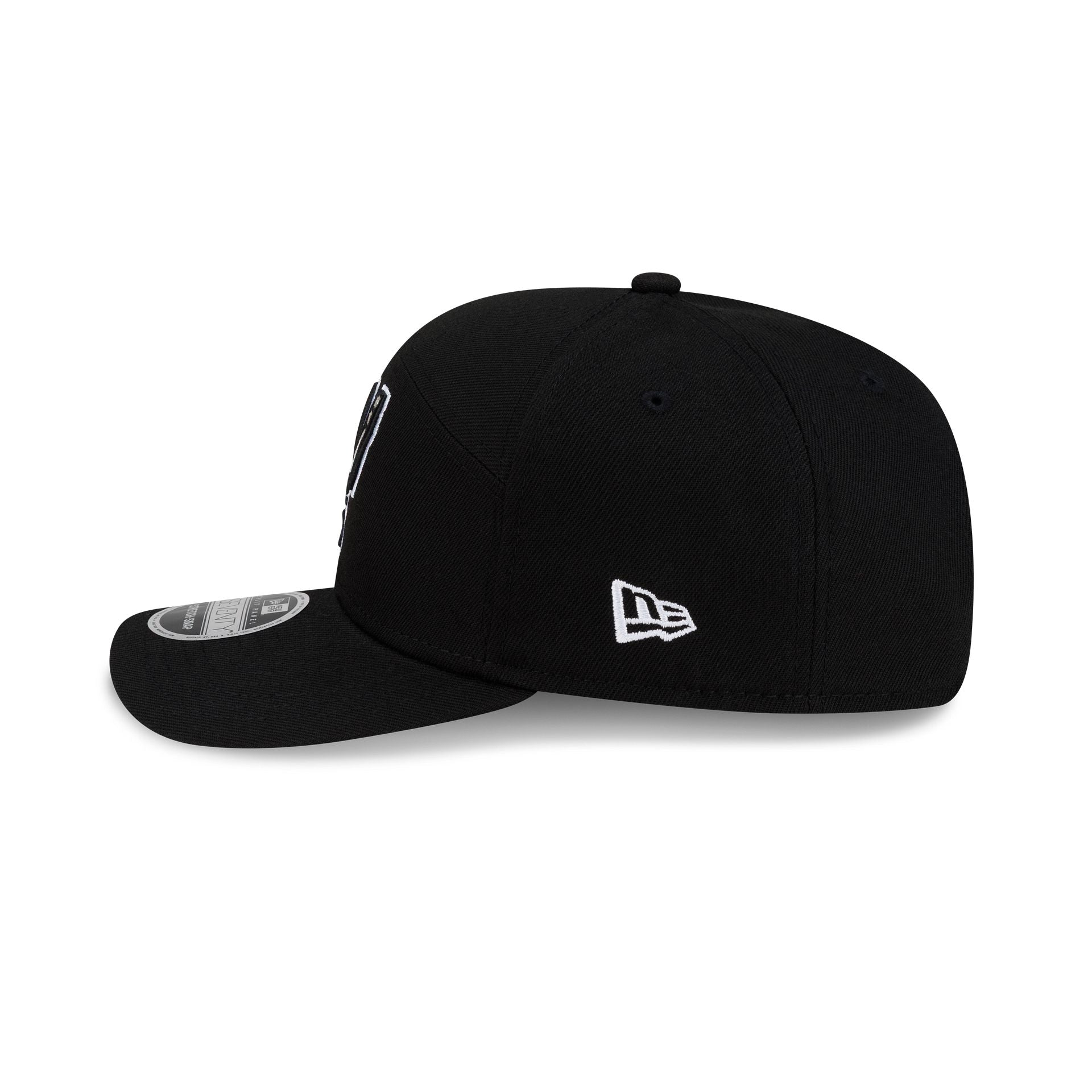 San Antonio Spurs Poly Split Panel 9SEVENTY Stretch-Snap Hat
