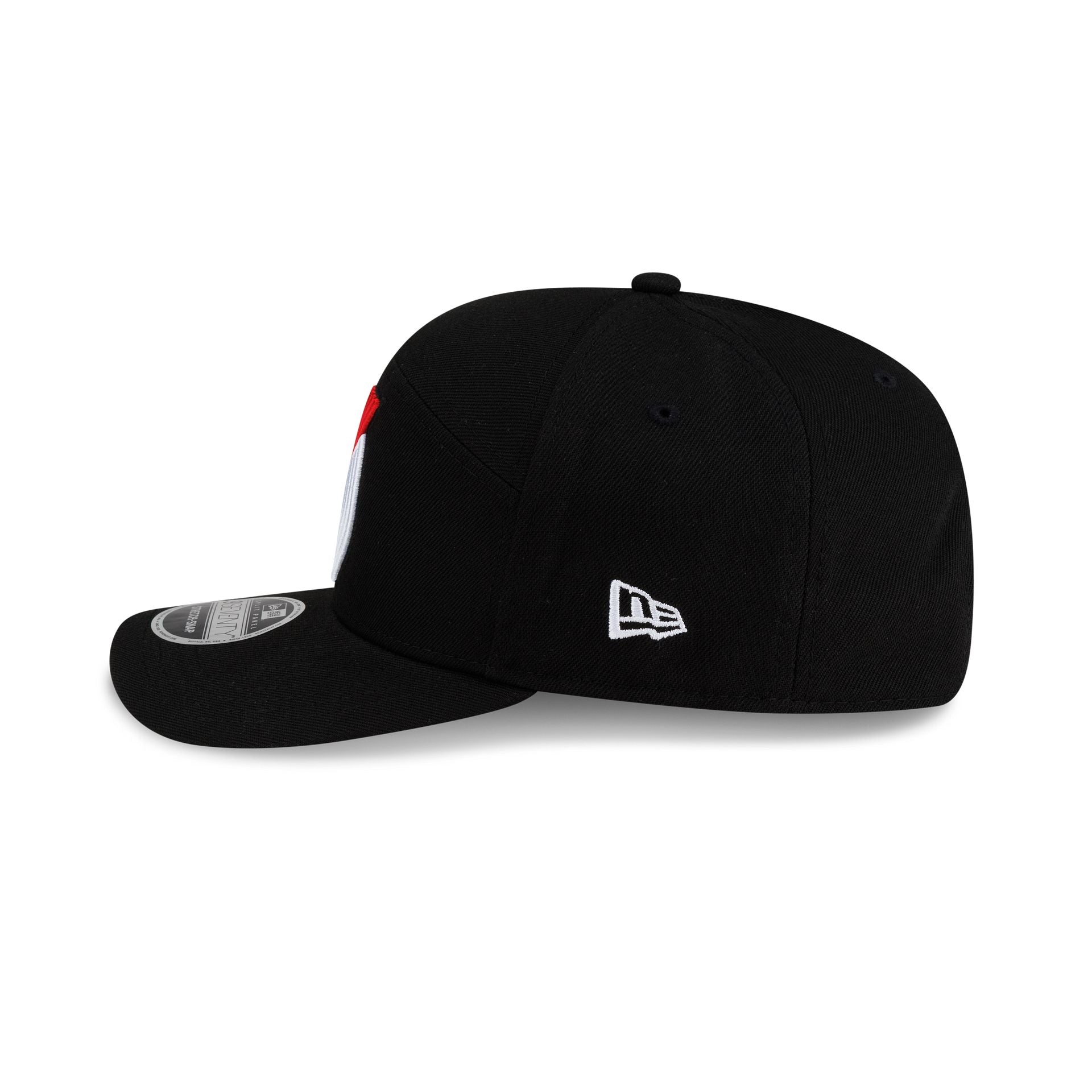 Portland Trail Blazers Poly Split Panel 9SEVENTY Stretch-Snap Hat