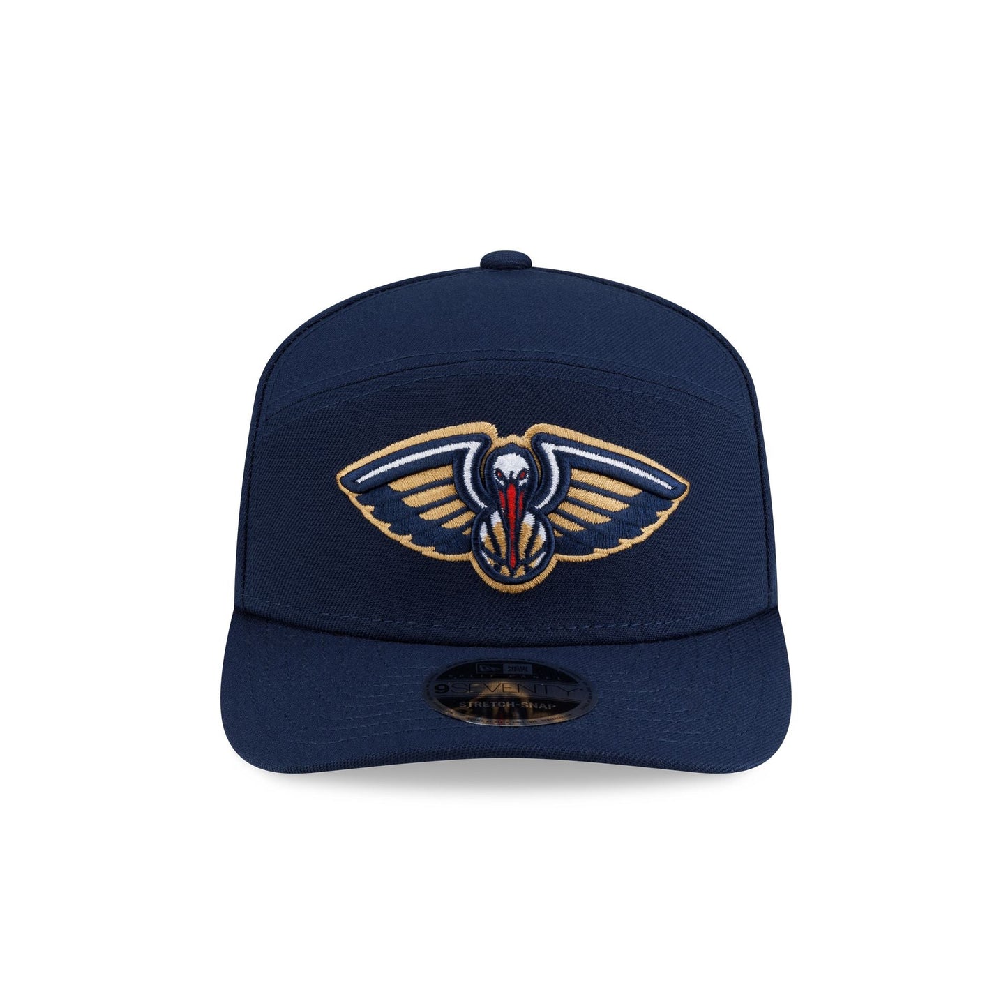 New Orleans Pelicans Poly Split Panel 9SEVENTY Stretch-Snap Hat