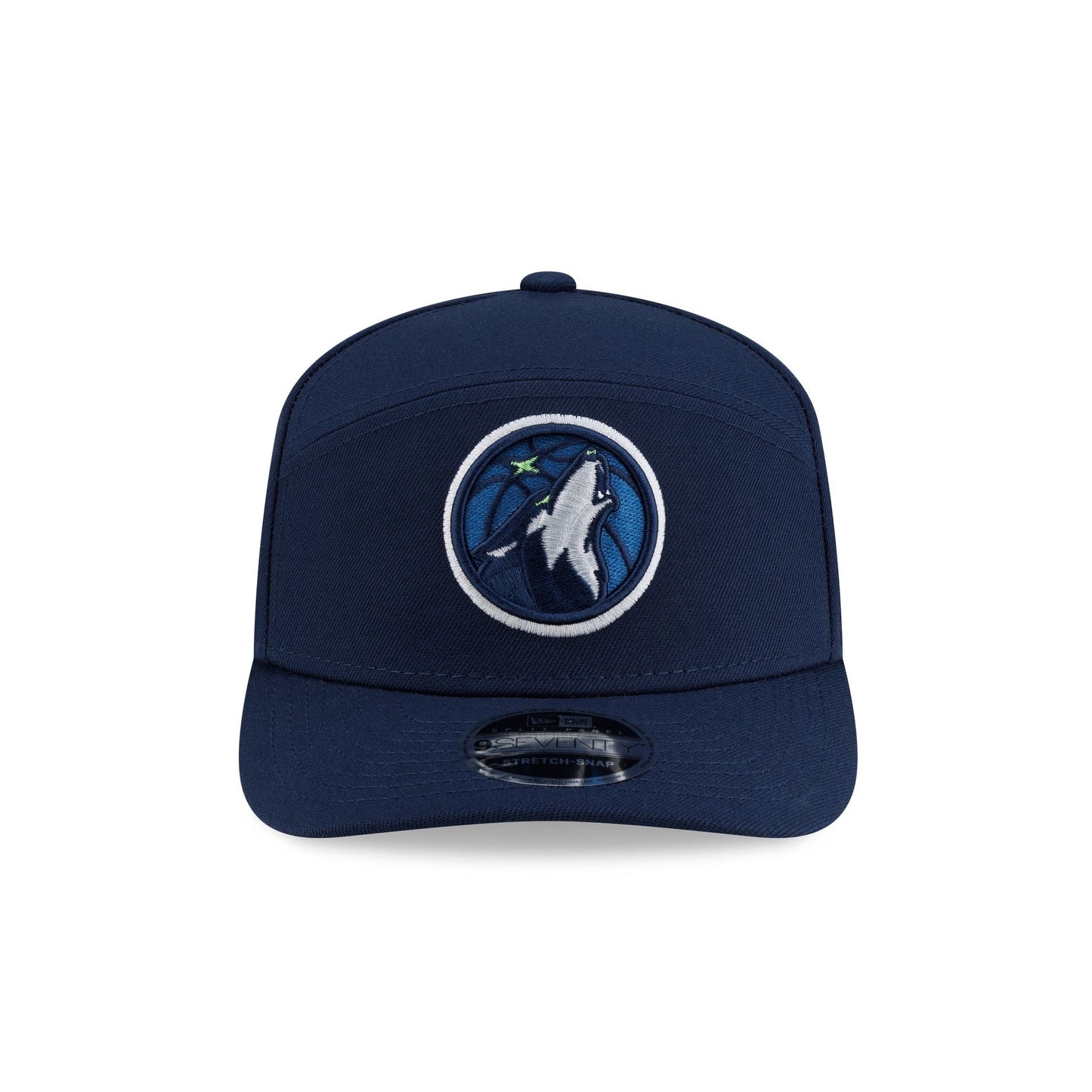 Minnesota Timberwolves Poly Split Panel 9SEVENTY Stretch-Snap Hat