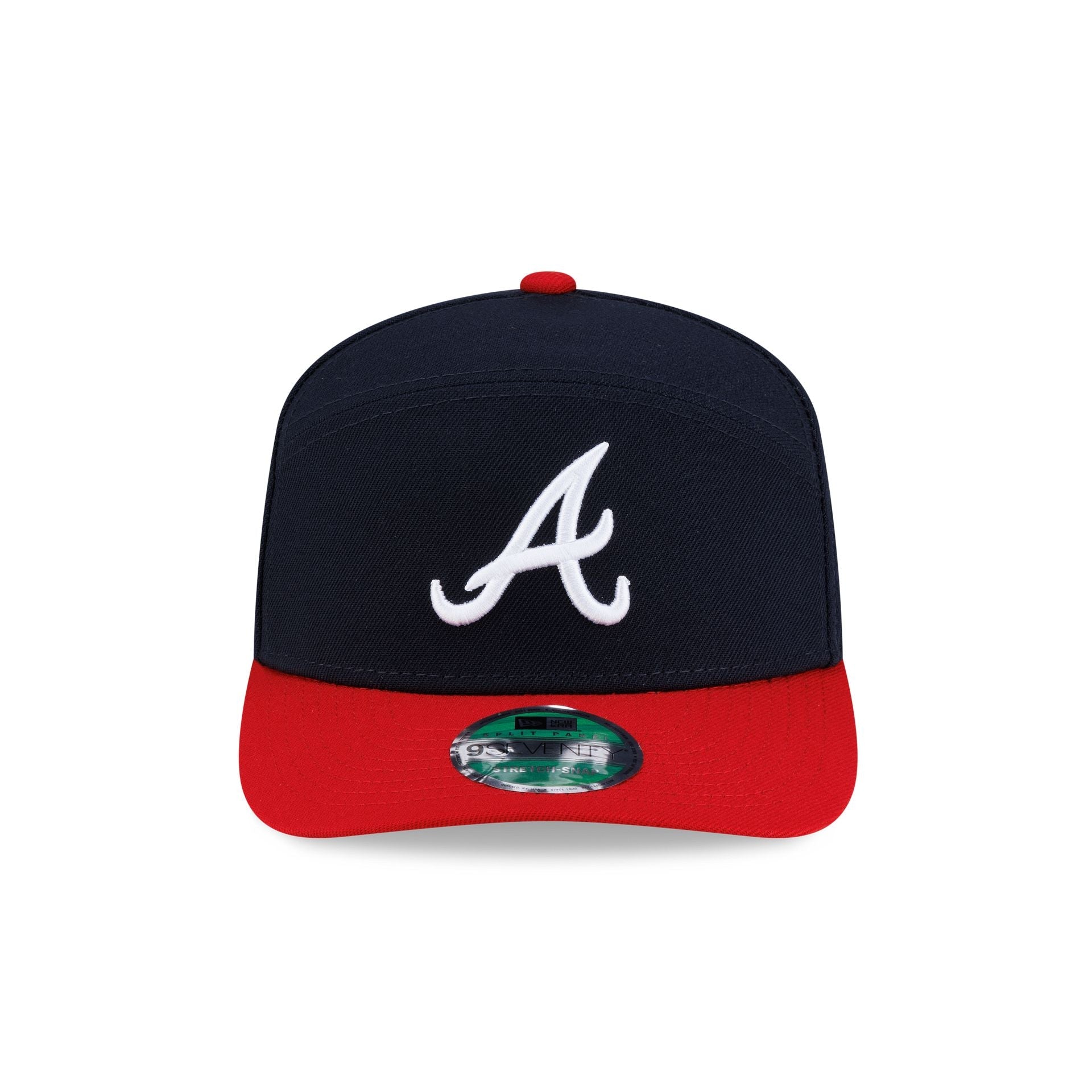 Atlanta Braves Player Replica Home Split Panel 9SEVENTY Stretch-Snap Hat