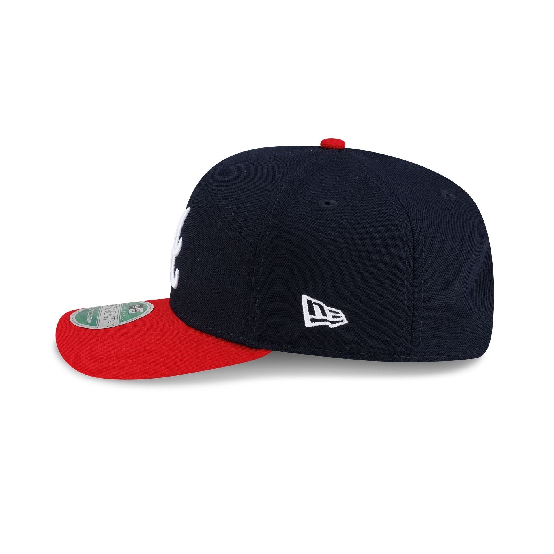 Atlanta Braves Player Replica Home Split Panel 9SEVENTY Stretch-Snap Hat