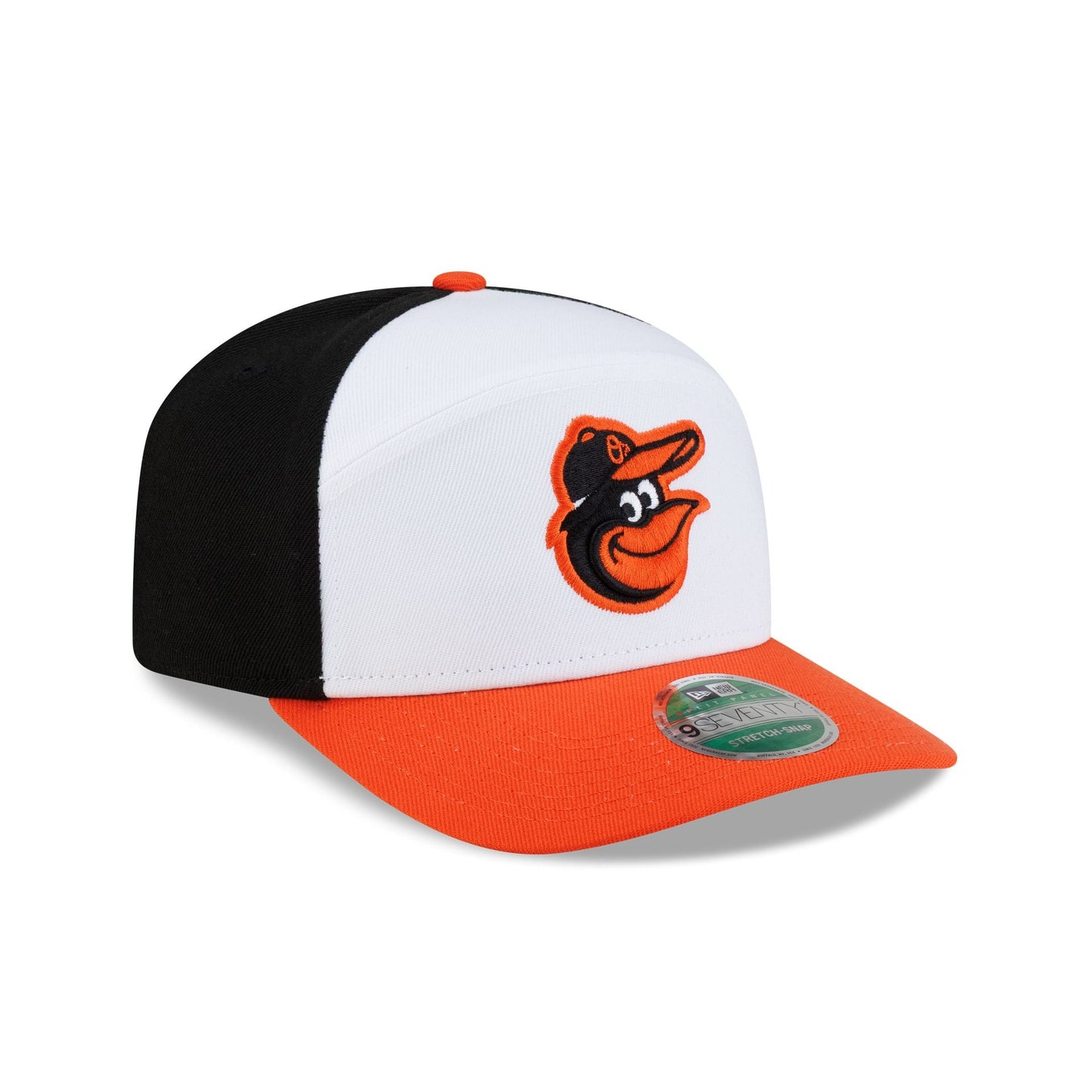 Baltimore Orioles Player Replica Home Split Panel 9SEVENTY Stretch-Snap Hat
