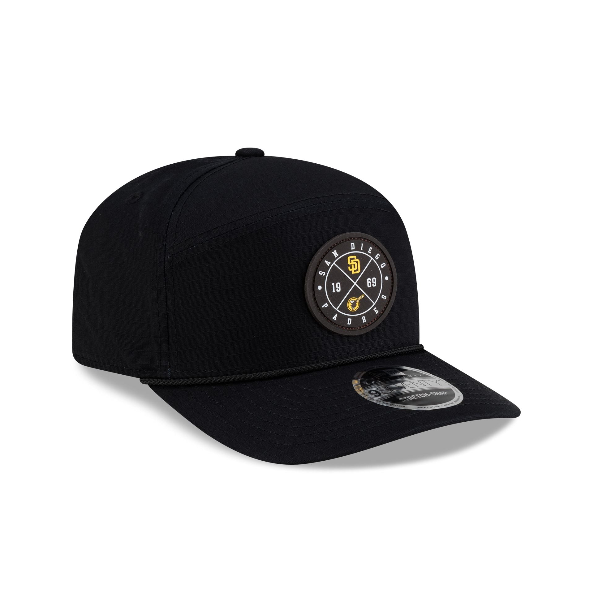 San Diego Padres Cotton Ripstop Split Panel 9SEVENTY Stretch-Snap Hat
