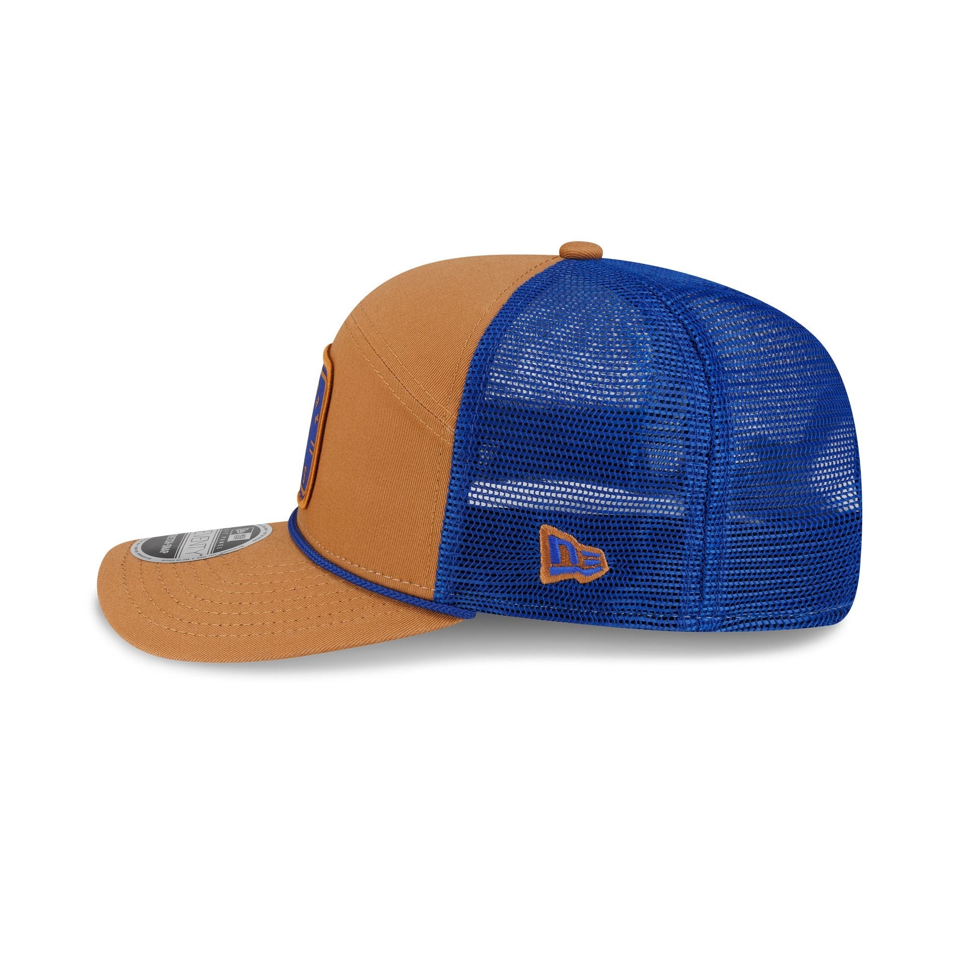 New York Mets Light Bronze Split Panel 9SEVENTY Trucker Hat