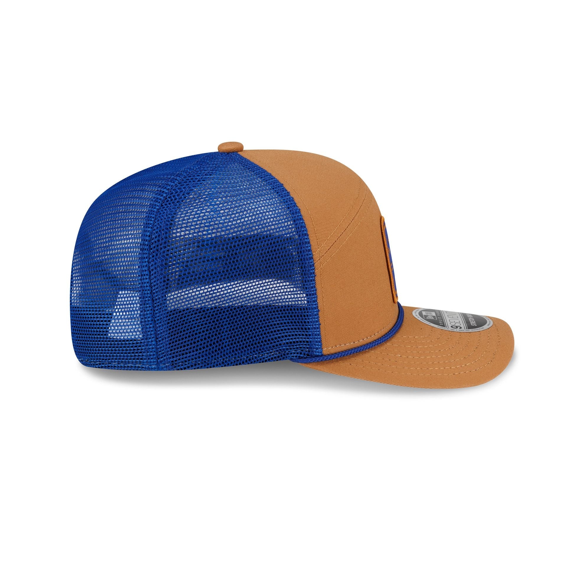 New York Mets Light Bronze Split Panel 9SEVENTY Trucker Hat