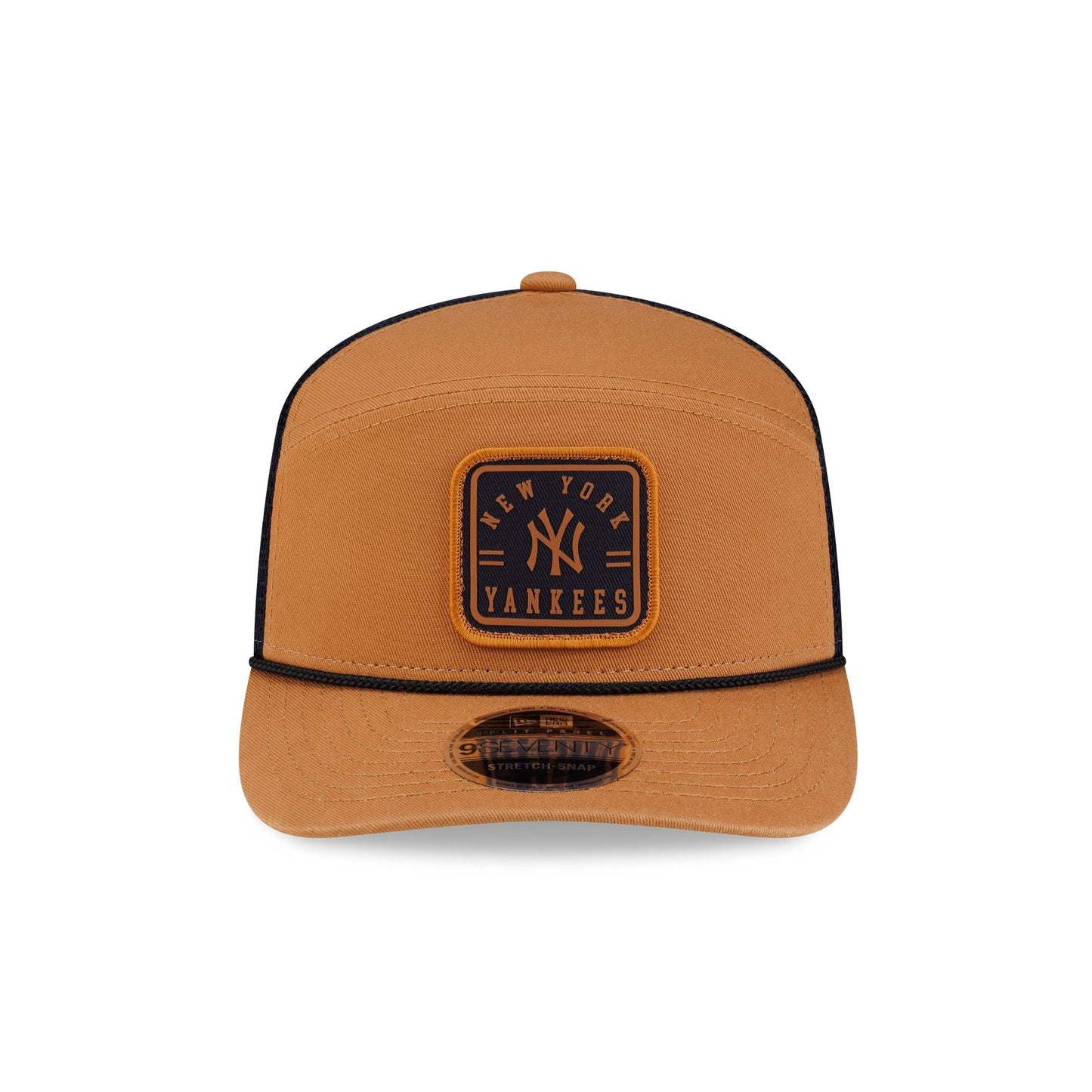 New York Yankees Light Bronze Split Panel 9SEVENTY Trucker Hat