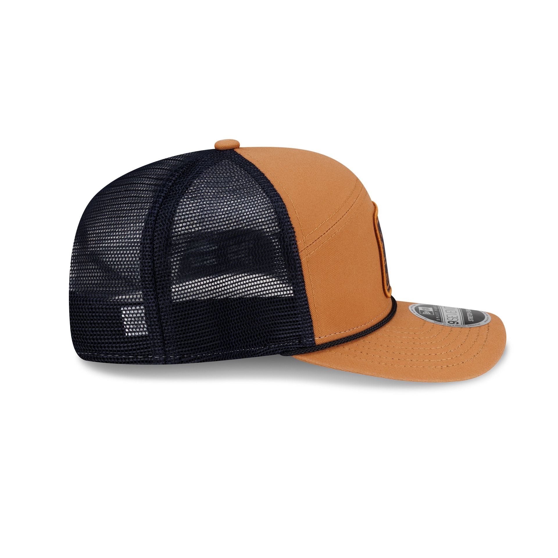 New York Yankees Light Bronze Split Panel 9SEVENTY Trucker Hat