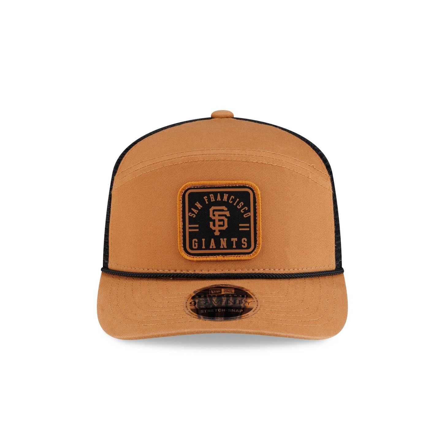 San Francisco Giants Light Bronze Split Panel 9SEVENTY Trucker Hat