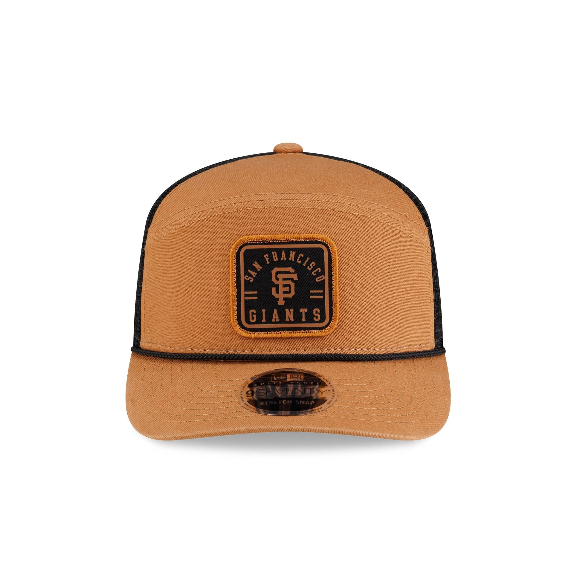 San Francisco Giants Light Bronze Split Panel 9SEVENTY Trucker Hat