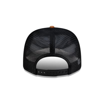 San Francisco Giants Light Bronze Split Panel 9SEVENTY Trucker Hat