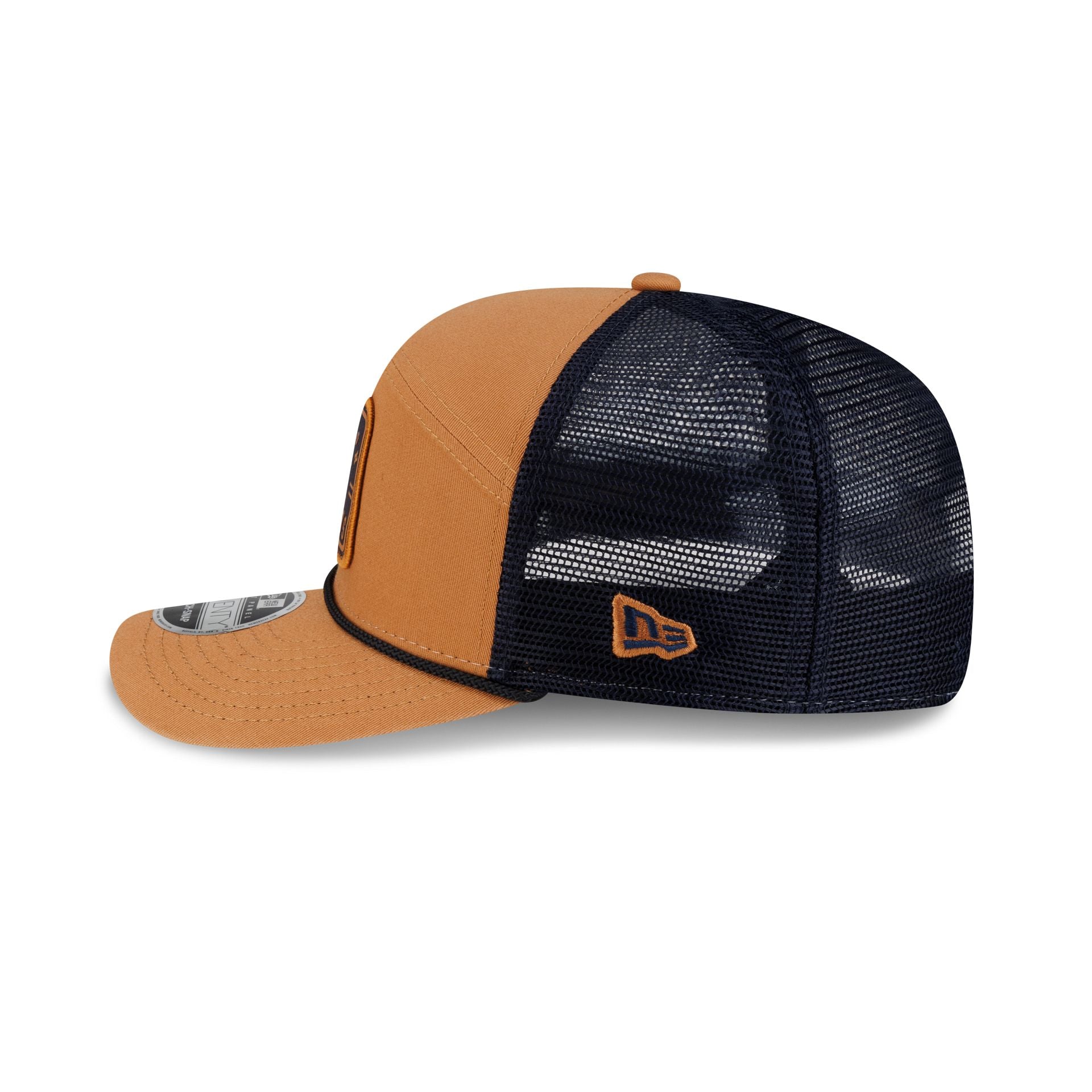 Houston Astros Light Bronze Split Panel 9SEVENTY Trucker Hat