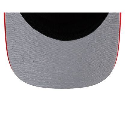 Chicago Bulls Poly Split Panel 9SEVENTY Stretch-Snap Hat