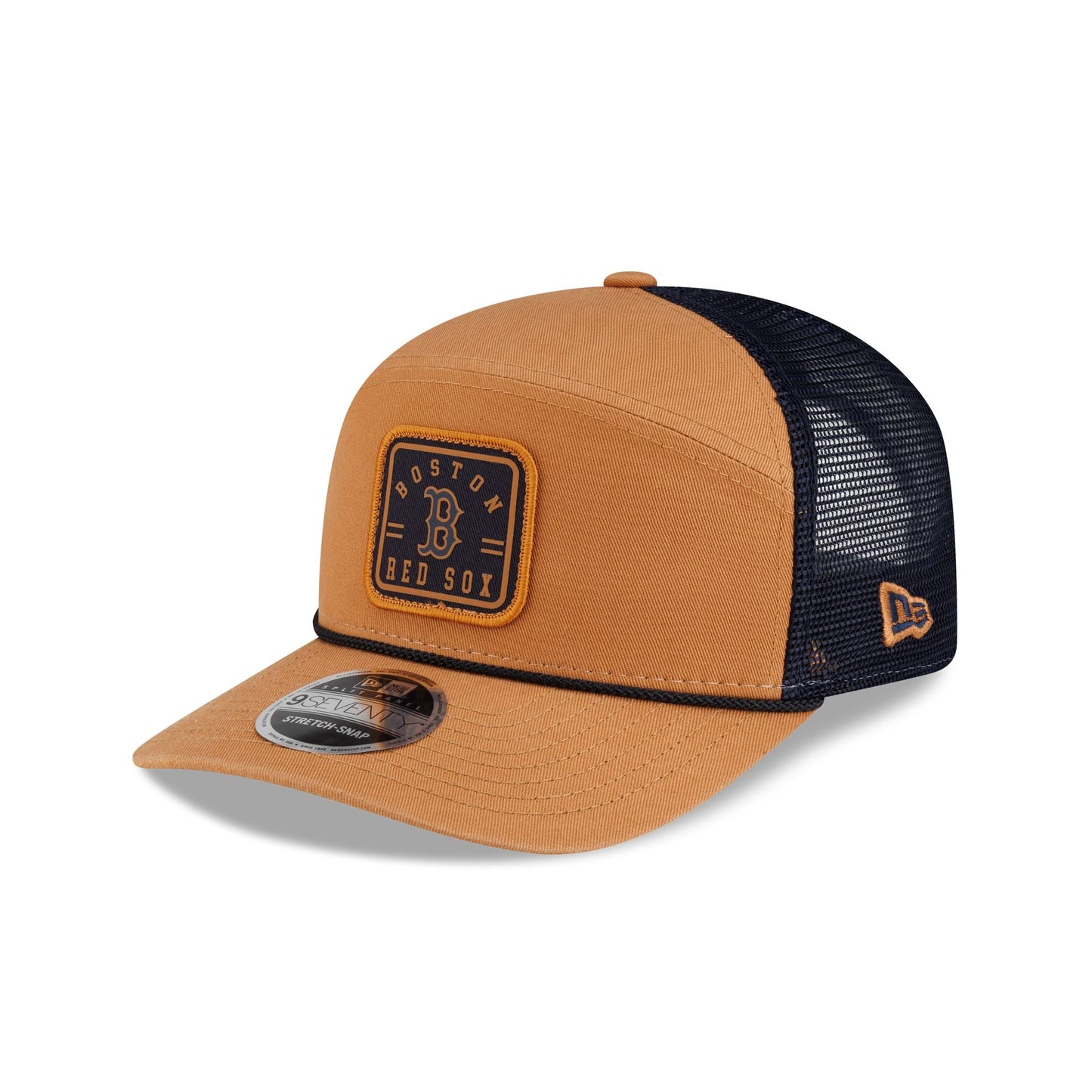 Boston Red Sox Light Bronze Split Panel 9SEVENTY Trucker Hat