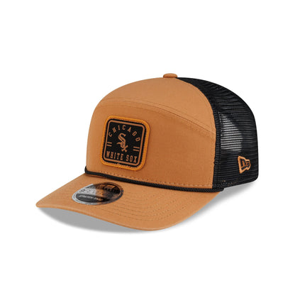 Chicago White Sox Light Bronze Split Panel 9SEVENTY Trucker Hat