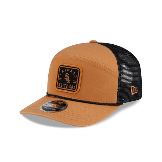 Chicago White Sox Light Bronze Split Panel 9SEVENTY Trucker Hat